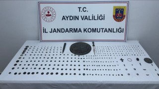 Kuşadası’nda tarihi eser operasyonu