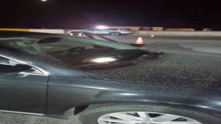 Otoyolda çakar kullanan sürücü jandarmaya takıldı