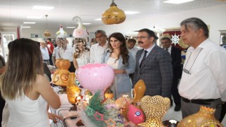 Sultanhisar'da Kursiyerlerin Emeği Göz Doldurdu