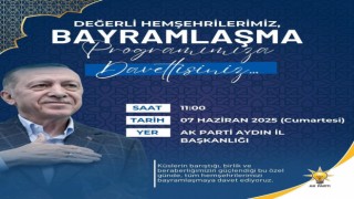 AK Parti Aydın İl Başkanlığı’ndan Bayramlaşma Daveti