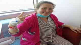 Akciğer nakli olan 41 yaşındaki kadın sağlığına kavuştu