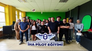 Aydın'da Ticari İHA Pilotları mezun oldu