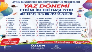 Başkan Çerçioğlu ile Aydınlı çocuklar yaz tatilinde eğlenirken öğrenecek