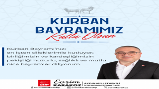 CHP Aydın Milletvekili Evrim Karakoz'un Kurban Bayramı Mesajı