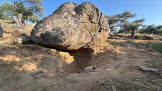 Çine’de iş makineli kaçak kazıya jandarma baskını