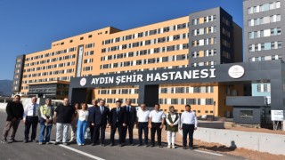 İl Sağlık Müdürü Şenkul, Şehir Hastanesi inşaatında incelemelerde bulundu