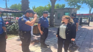 Kaymakam Doğru, kolluk kuvvetleri ile bir araya geldi