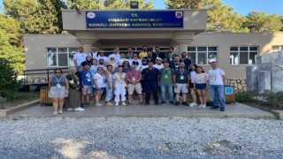 Kuşadası’nda öğretmenler doğayla buluştu