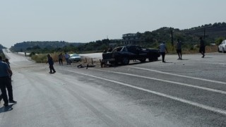 Takla atan kamyonette 1 ölü, 2 yaralı