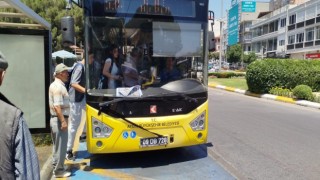 Aydın Büyükşehir Belediyesi toplu ulaşım araçlarına siyah kurdele astı