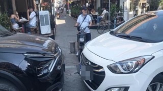 Aydın Efeler'de kaldırımlar, engelli ve yaya geçitleri sürekli işgal altında