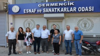 Başkan Künkcü, Germencik esnafıyla bir araya geldi
