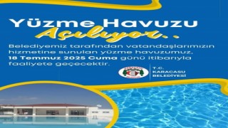 Karacasu’da yüzme havuzu bugün açılıyor