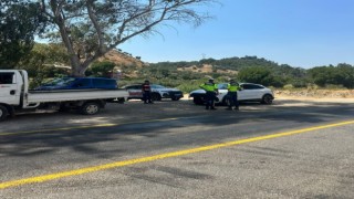 Köşk’te jandarmadan şok trafik uygulaması