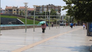 Sıcaklar arttı, sokaklar boş kaldı