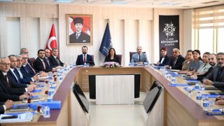 Aydın'a dönen Başkan Çerçioğlu, ilk toplantısını gerçekleştirdi