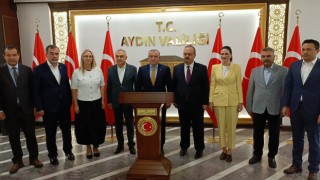 Bakan Bak'ın Aydın'daki ilk durağı Valilik oldu