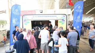 Başkan Çerçioğlu'ndan serinleten uygulama