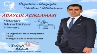 CHP Nazilli İlçe Başkanlığı’nda Adaylık Yarışı Kızışıyor: Üçüncü Aday Selçuk Ağca