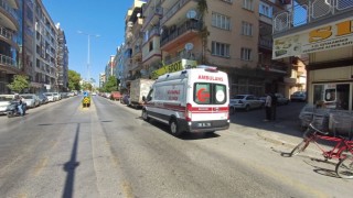 Motosikletle otomobil çarpıştı: 1 yaralı
