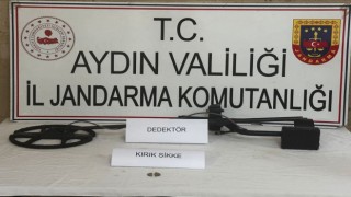 Tarihi eser bulmak istediler jandarmadan kaçamadılar