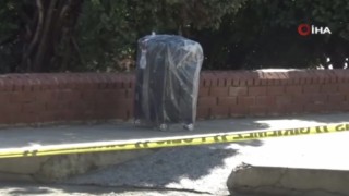 Adliye otoparkında bomba paniği