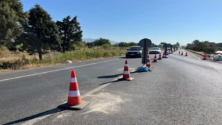 İncirliova'da yapımı süren karayolunun bir bölümü trafiğe açıldı