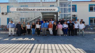 Müdür İsmail Şimşek’ten Orhangazi Ortaokulu’na Ziyaret