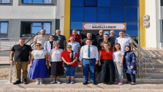 Nazilli İlçe Milli Eğitim Müdürü İsmail Şimşek’ten Nazilli Lisesi’ne Ziyaret