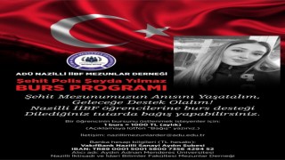 Şehit Polis Şeyda Yılmaz'ın adı burs programıyla yaşatılacak