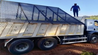 Karacasu Belediyesi toprak eleme sistemi yenilendi, esnafa kolaylık sağlandı