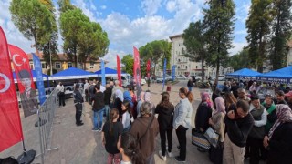 Büyükşehir’in ata tohumlarına Çine’de yoğun ilgi
