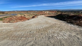 Karacasu Dibekbükü mevkiindeki yol çalışması tamamlandı