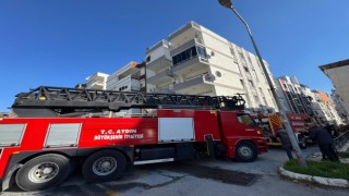 Söke'de evin aspiratöründen çıkan yangın korkuttu