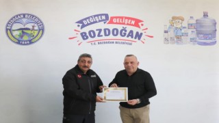 Aydın Valiliği’nden Bozdoğan Belediyesi’ne teşekkür