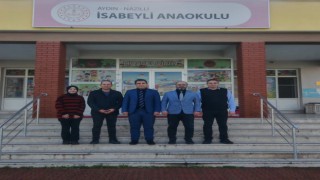 Nazilli İlçe Millî Eğitim Müdürlerinden İsabeyli Anaokulu’na Ziyaret