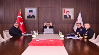 Vali Canbolat, Bakan Yerlikaya ile görüştü