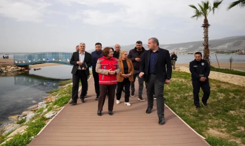 Didim Belediye Başkanı Akbük Soğuksu’da İncelemelerde Bulundu