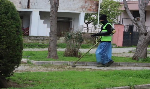 Nazilli Belediyesi’nden Parklarda Bahar Hazırlığı