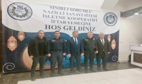 Nazilli Küçük Sanayi Sitesi Yapı Kooperatifi’nden İftar Buluşması