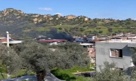 Nazilli’de Araç Yangını Paniğe Neden Oldu: İtfaiye Alevleri Büyümeden Söndürdü