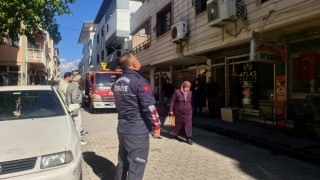 Nazilli’de Çay Ocağında Baca Yangını Panik Yarattı