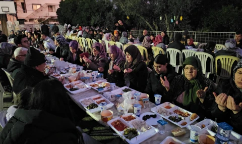 Öğrenciler, velileri ile iftarda buluştu