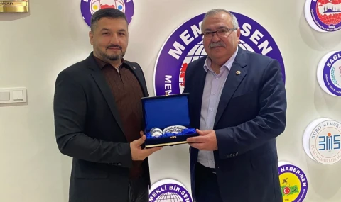 Süleyman Bülbül’den Eğitim Bir-Sen’e Ziyaret