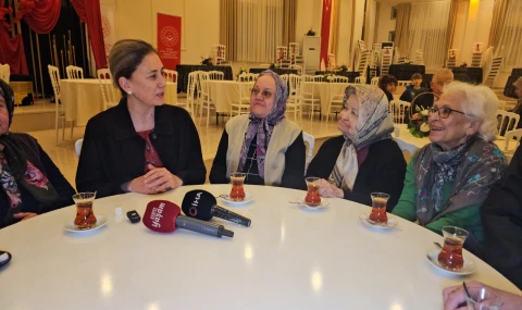 Kaymakam Kan huzurevi sakinlerini iftarda ağırladı