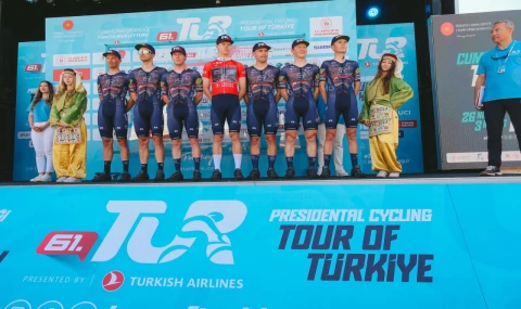 61. CUMHURBAŞKANLIĞI TÜRKİYE BİSİKLET TURU AYDIN ETABIYLA HEYECAN YARATTI