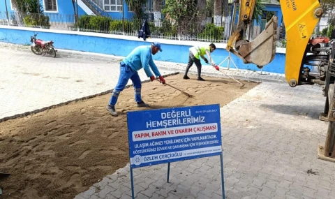 BAŞKAN ÇERÇİOĞLU’NUN ÖNCÜLÜĞÜNDE AYDIN’IN TÜM İLÇELERİNDE YOL YAPIM VE YENİLEME ÇALIŞMALARI SÜRÜYOR