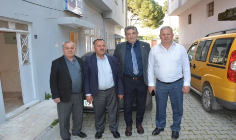 Başkan Künkcü, Karpuzlu ve Çine'de esnaflarla bir araya geldi