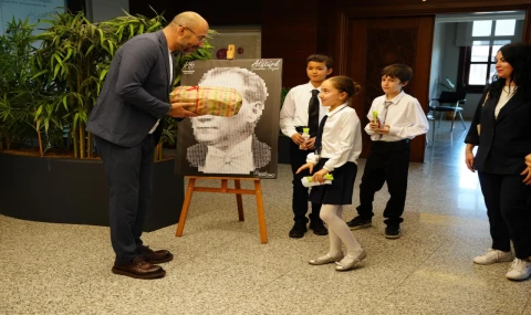 Başkan Zencirci yetkiyi, çocuklara devretti