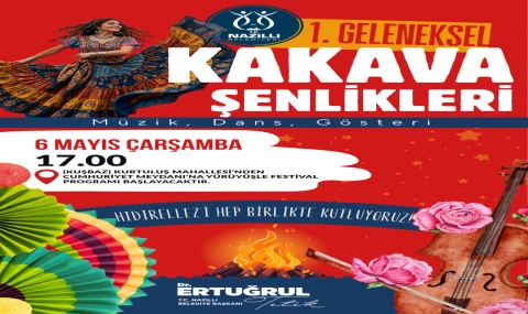 Nazilli Belediyesi 1. Geleneksel Kakava Şenlikleri Başlıyor!